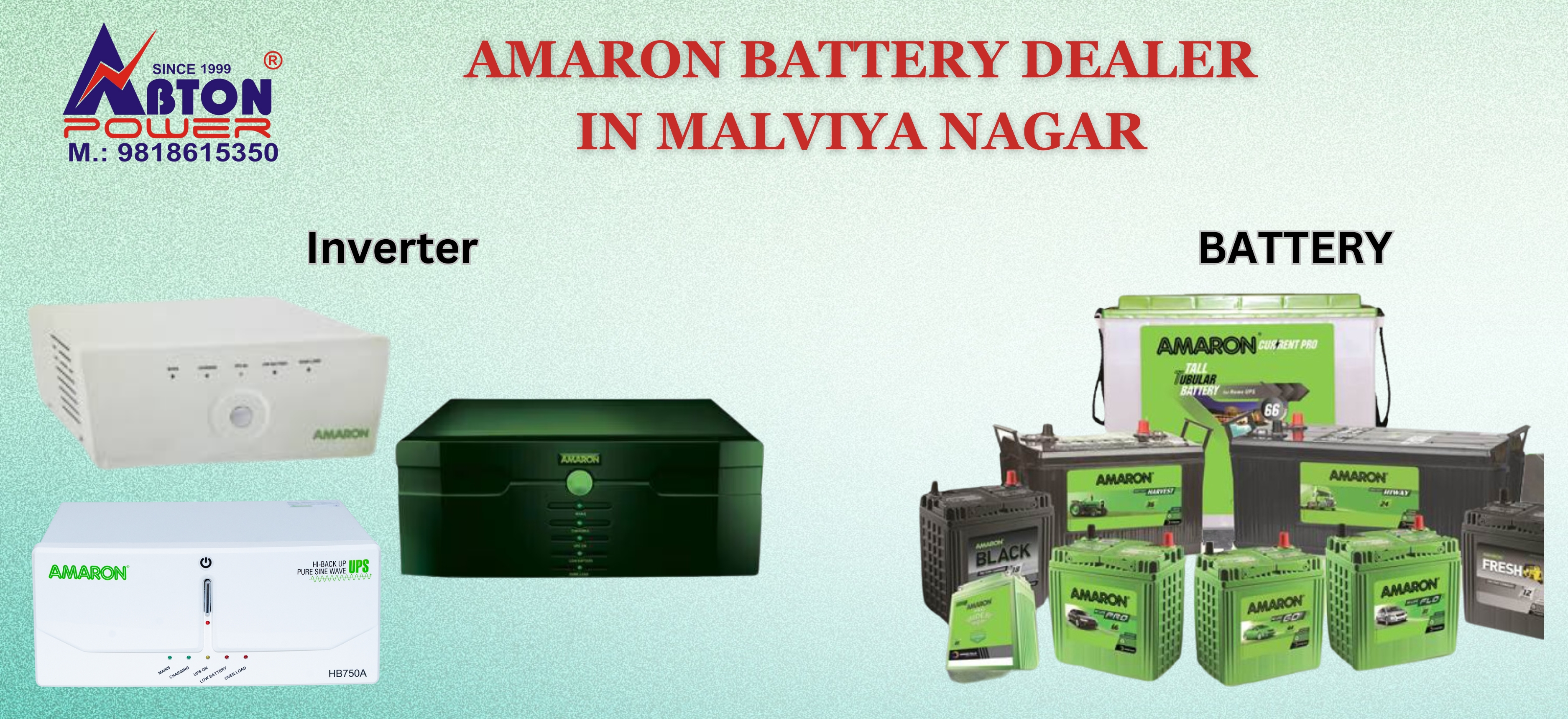 Best Battery Dealer In Malviya Nagar